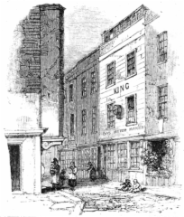 Cock Lane - Credit: Mackay, Charles (1852(1852)) "Haunted Houses