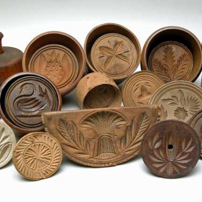 19th century butter molds