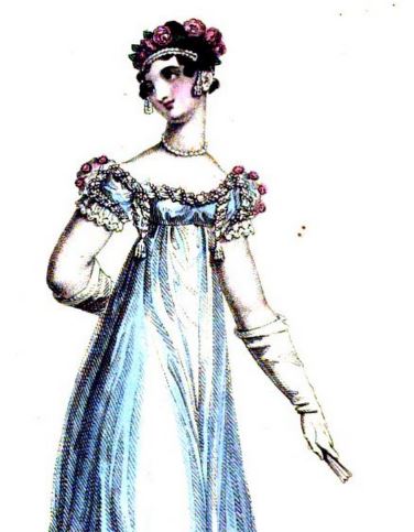 1818 Summer Recess Ball Dress design