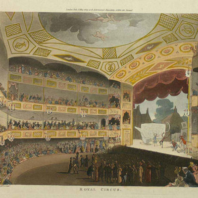 Plate of the interior of Surrey Theatre