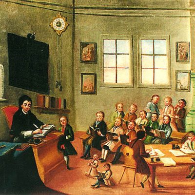 18th century school room