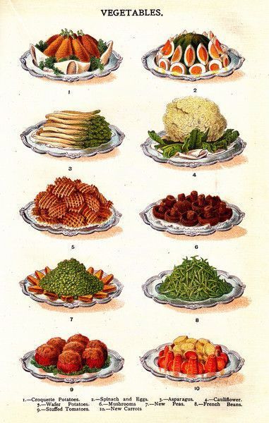 regency vegetable dishes