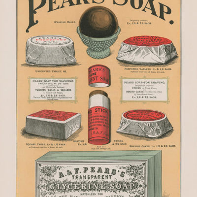 Vintage ad for Pear's