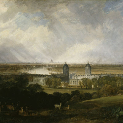Greenwich Hospital painting by William Turner